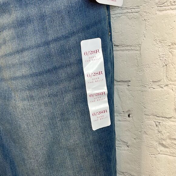 Isabel Maternity Jegging Jeans, size 6/28R, New with tags, crossover panel - Picture 2 of 7